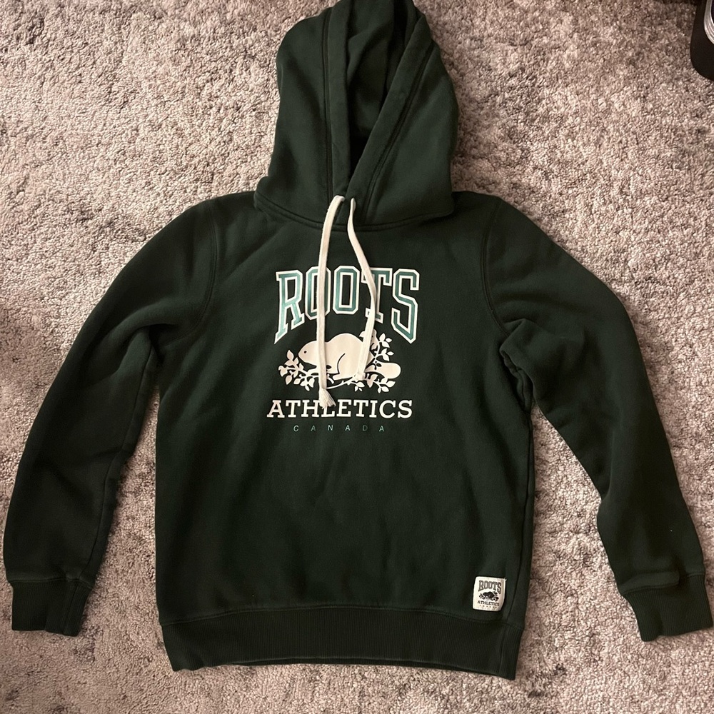 Roots Dark Green Athletics Hoodie